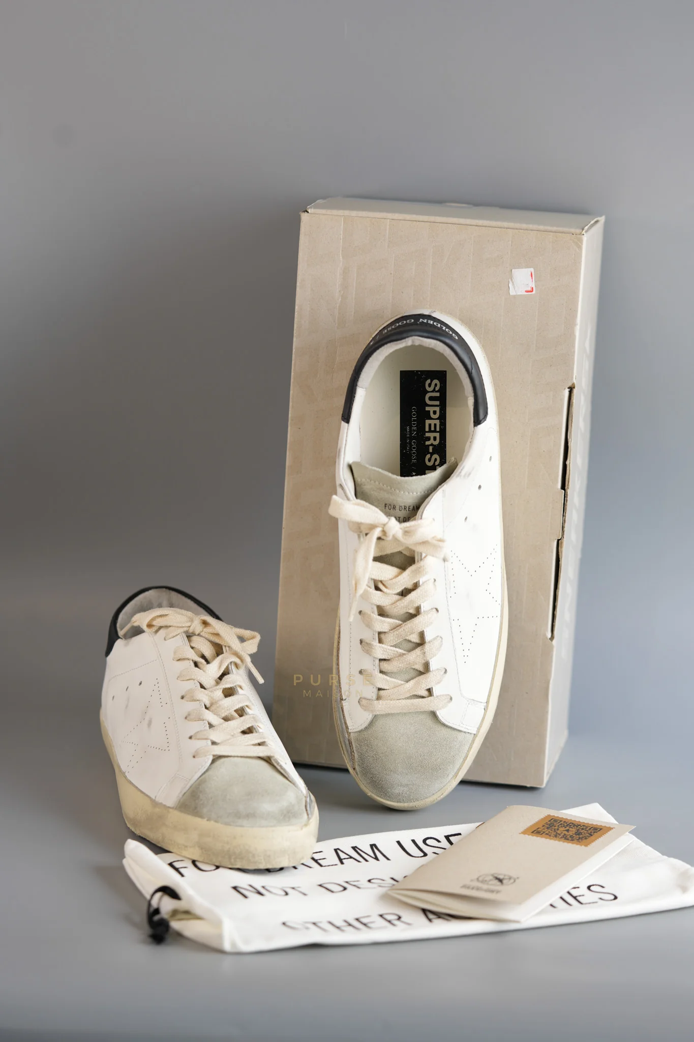 Golden Goose Superstar Skate White Ice Black 42 EU (26.5 cm) - Image 16