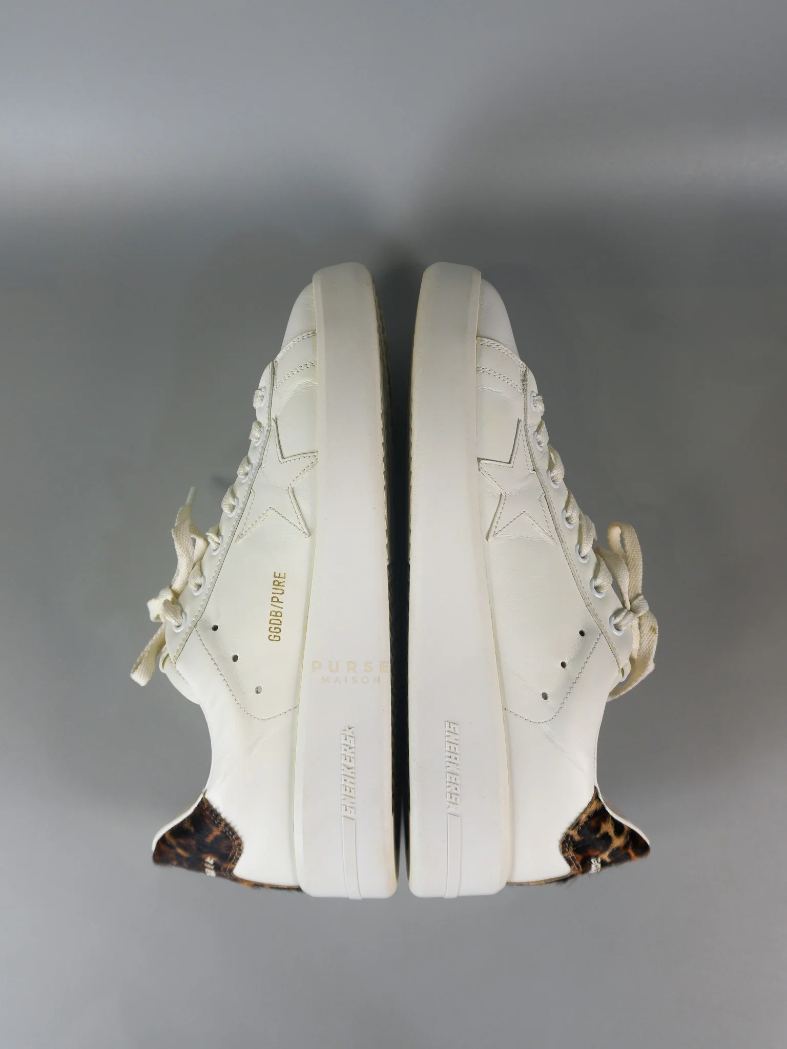Golden Goose Pure Star Calfskin Hair Chunky Sneakers in Size 41 EU (26 cm) - Image 6