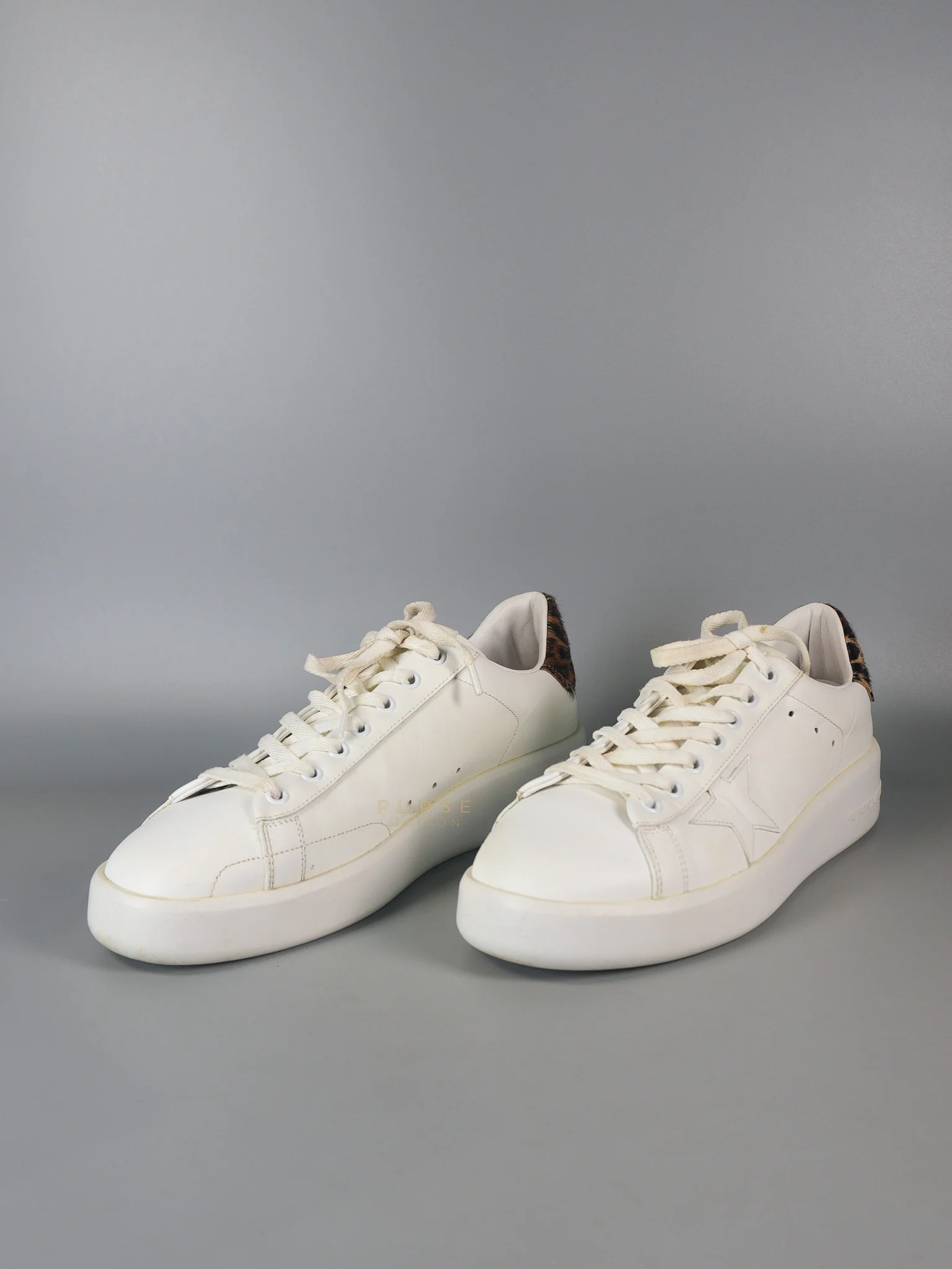 Golden Goose Pure Star Calfskin Hair Chunky Sneakers in Size 41 EU (26 cm) - Image 8