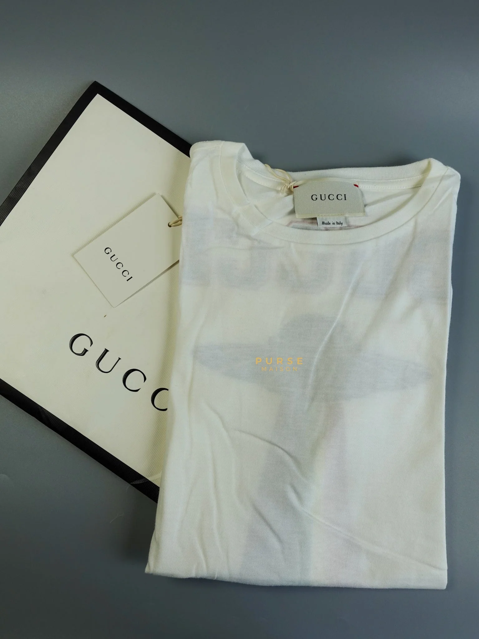 Gucci Rainbow UFO Ringer Tee Shirt - Image 10