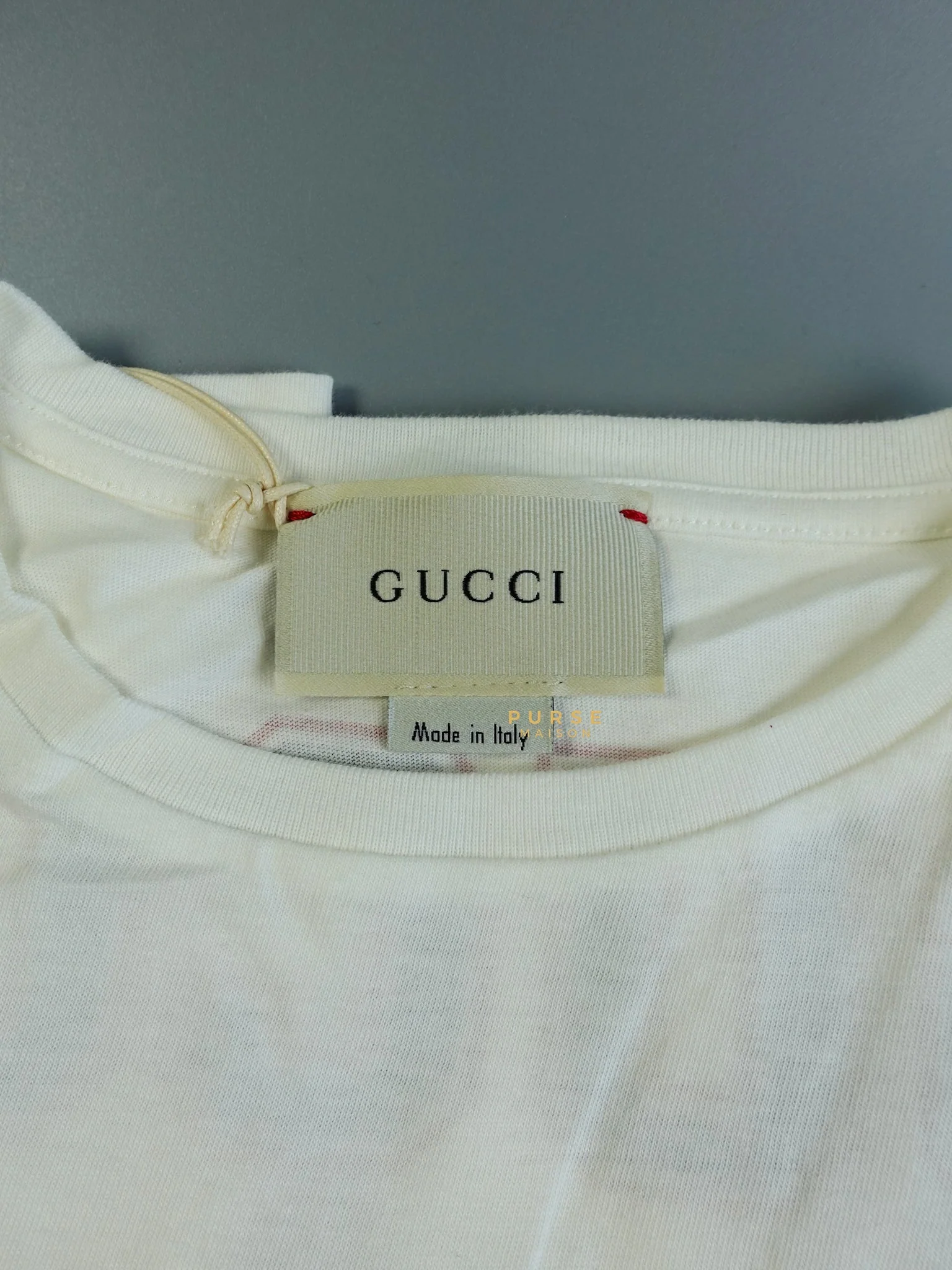 Gucci Rainbow UFO Ringer Tee Shirt - Image 4