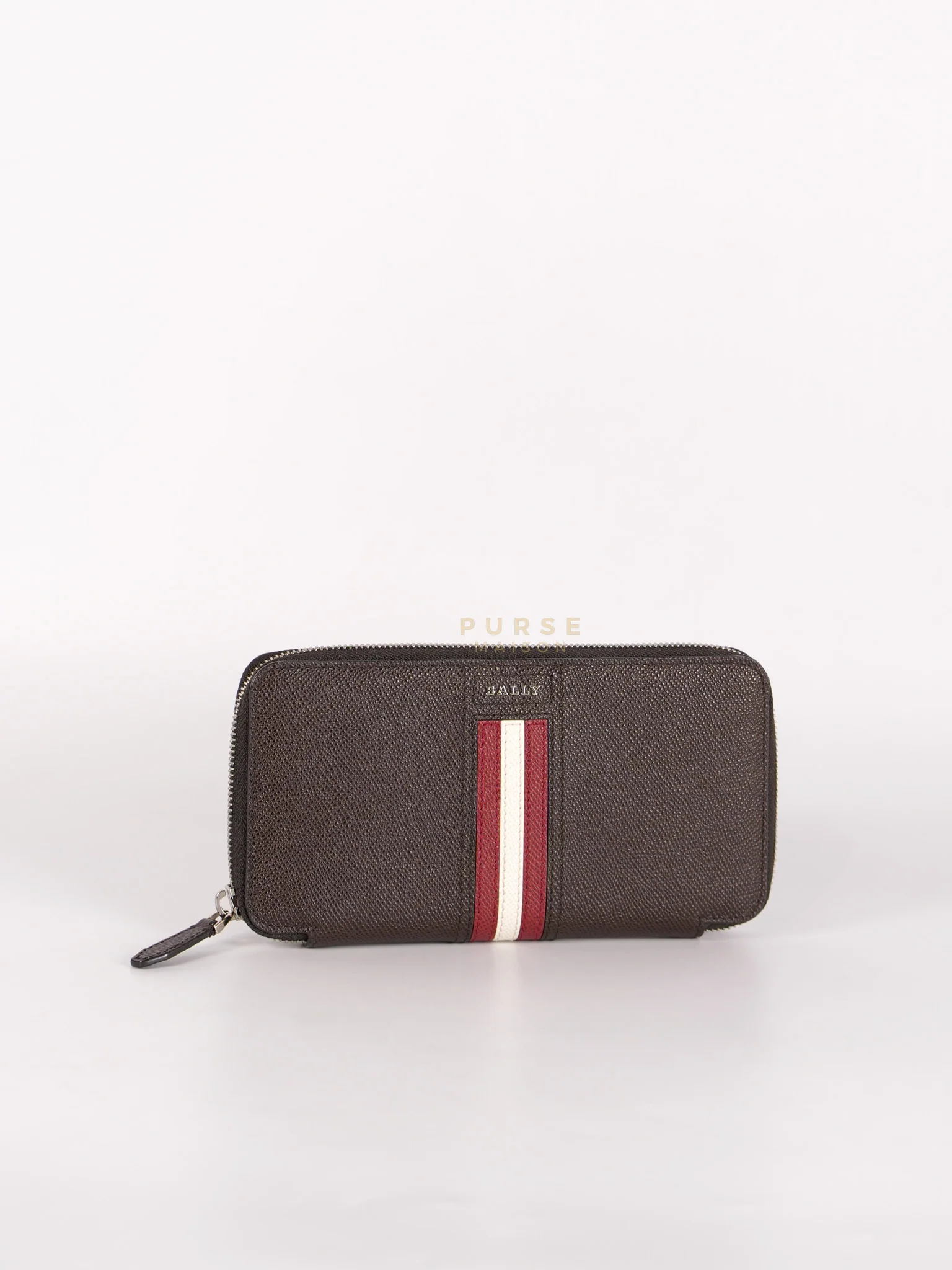 Bally Tirk Mens Coffee Travel Long Wallet - Image 3