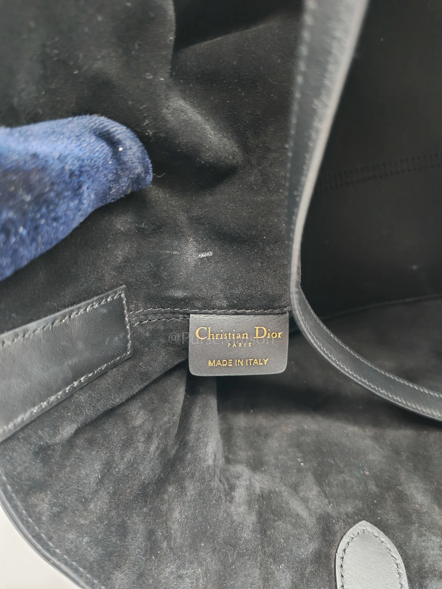 Christian Dior Toujours Medium in Black Lambskin Leather Hand Bag - Image 28