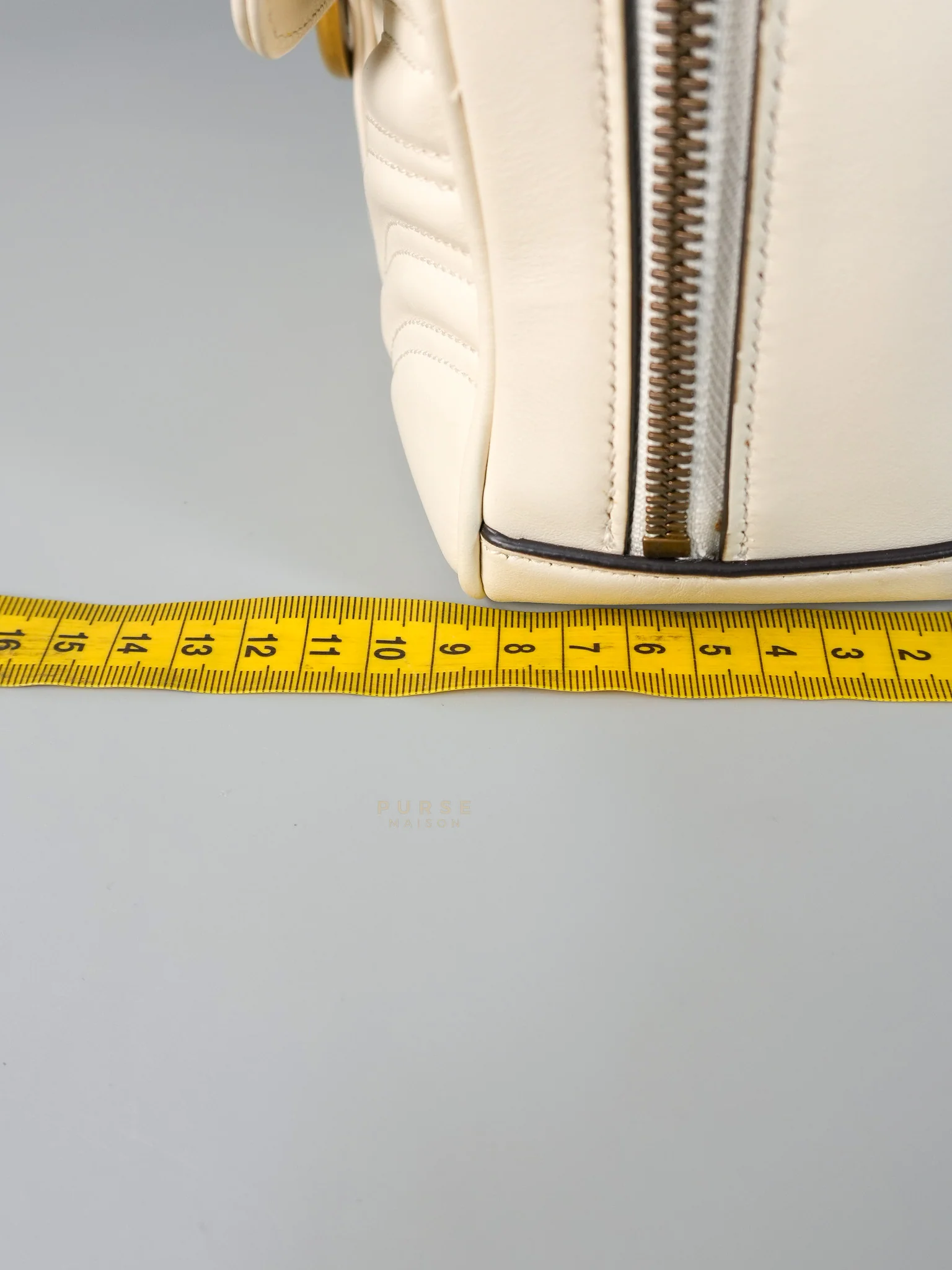 Gucci GG Marmont Top-Handle Medium in Matelassé Sylvie Web Calfskin Leather - Image 39