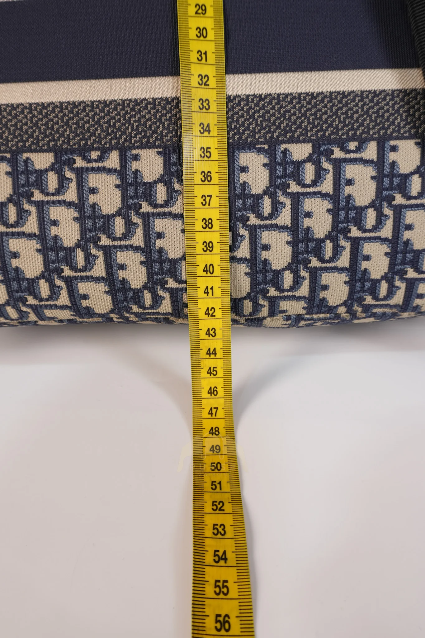 Christian Dior Travel Bagpack in Blue Oblique Jacquard Canvas - Image 28