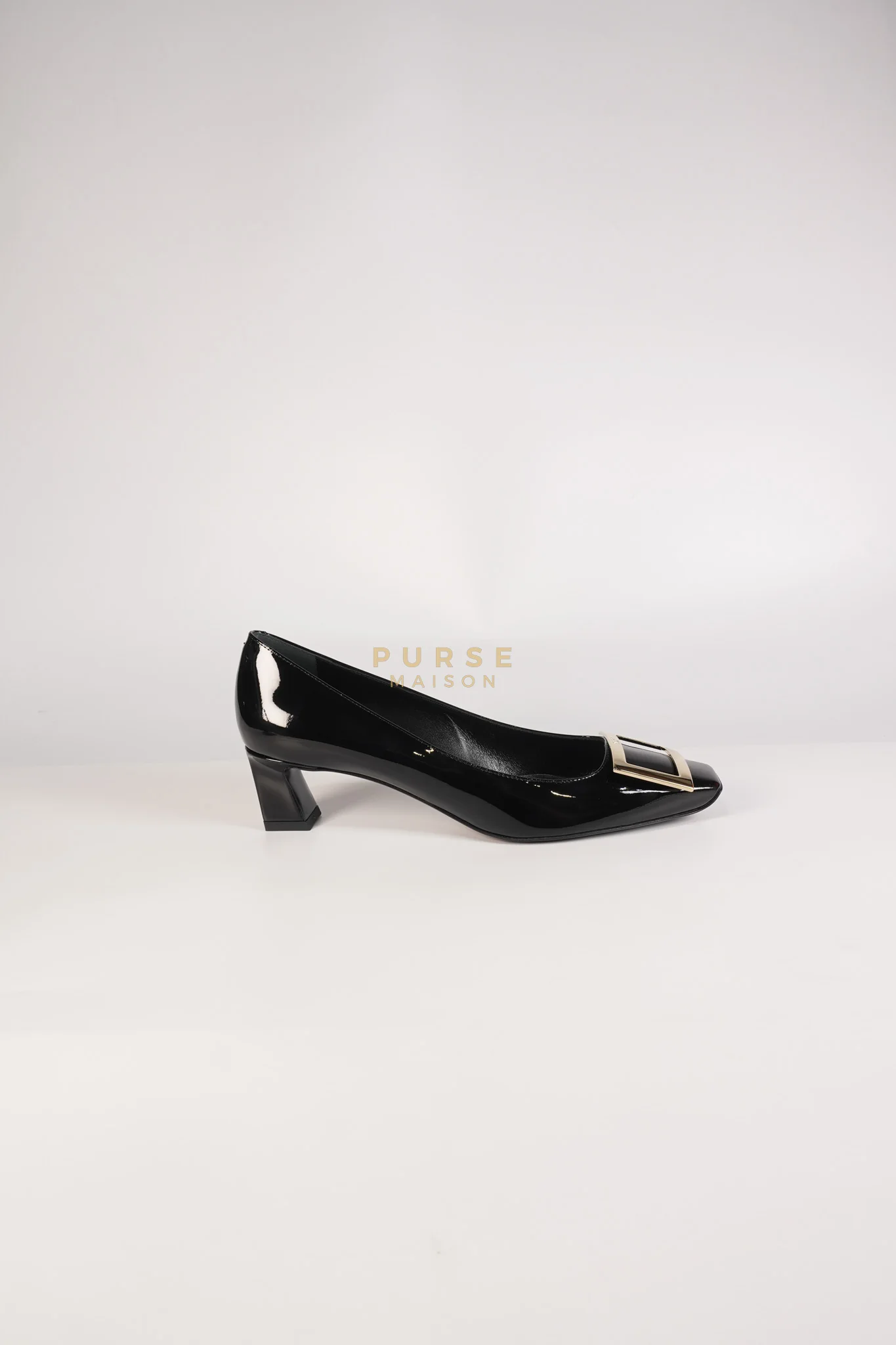 Roger Vivier Trompette Ballerinas in Black Shoes Patent Leather Size 39.5 EU (25.5cm) - Image 12