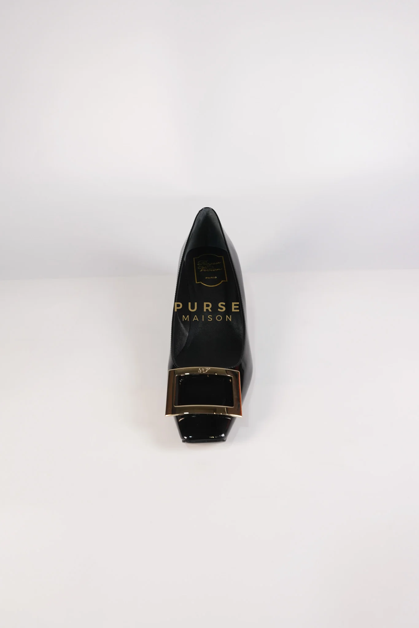 Roger Vivier Trompette Ballerinas in Black Shoes Patent Leather Size 39.5 EU (25.5cm) - Image 21