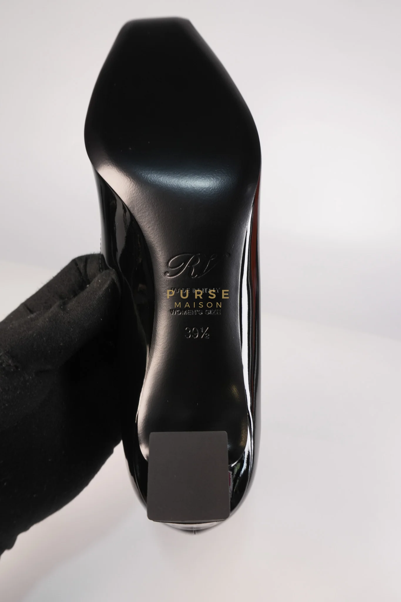 Roger Vivier Trompette Ballerinas in Black Shoes Patent Leather Size 39.5 EU (25.5cm) - Image 27