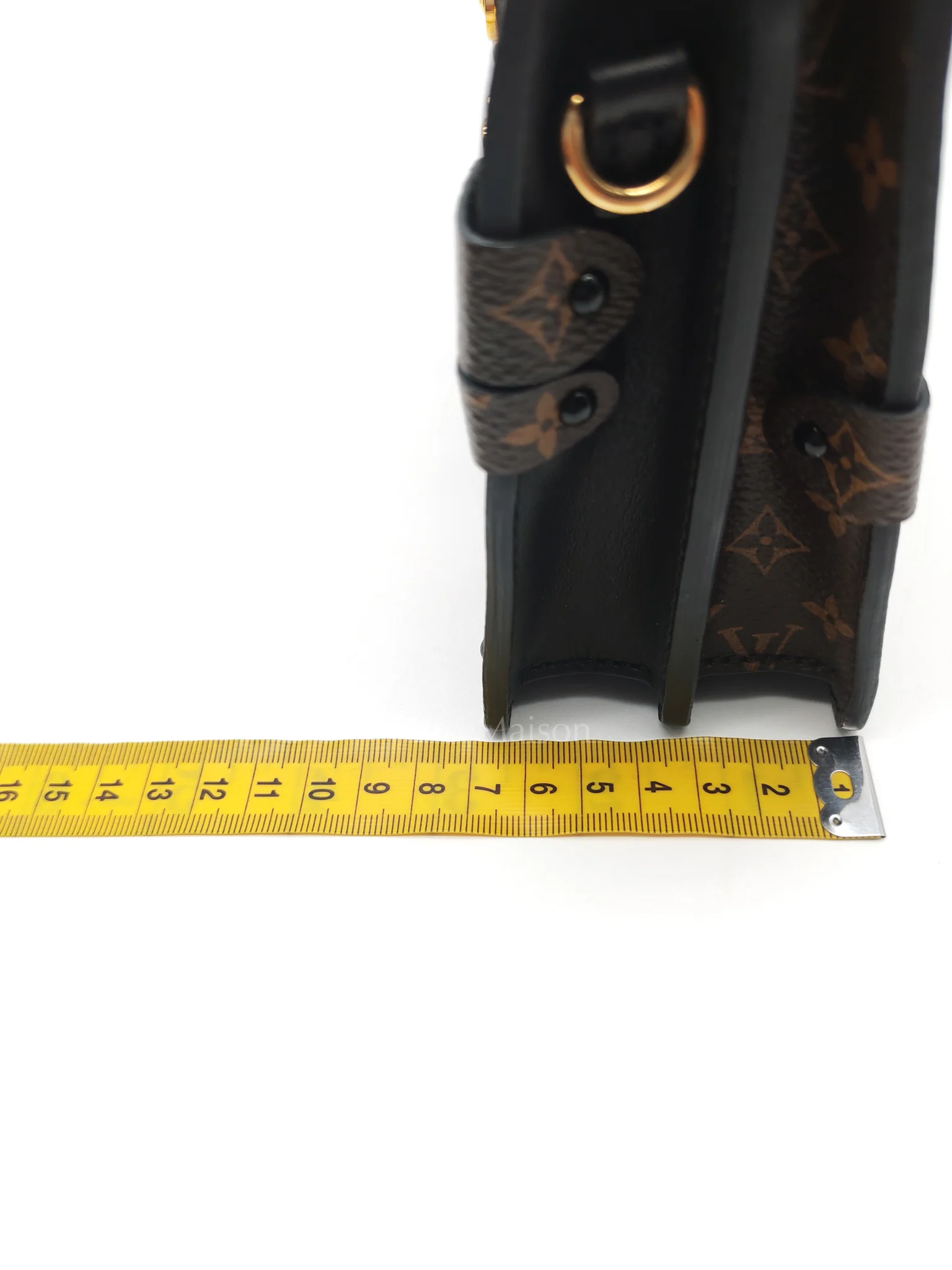 Louis Vuitton Trunk Clutch Bag in Monogram Reverse Canvas & Gold Hardware Microchip - Image 24