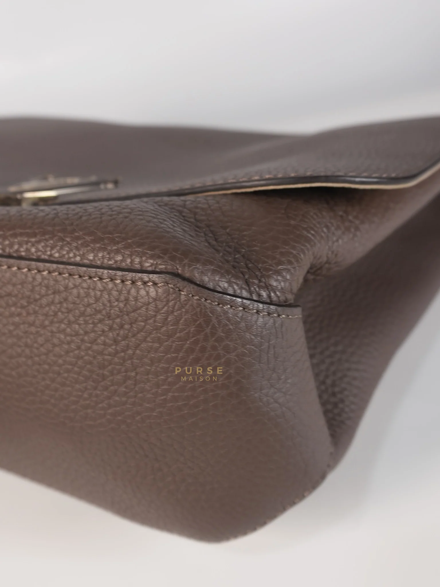 Louis Vuitton Volta Bag Taurillon Leather in Silver Hardware (Date Code: MI5115) - Image 12