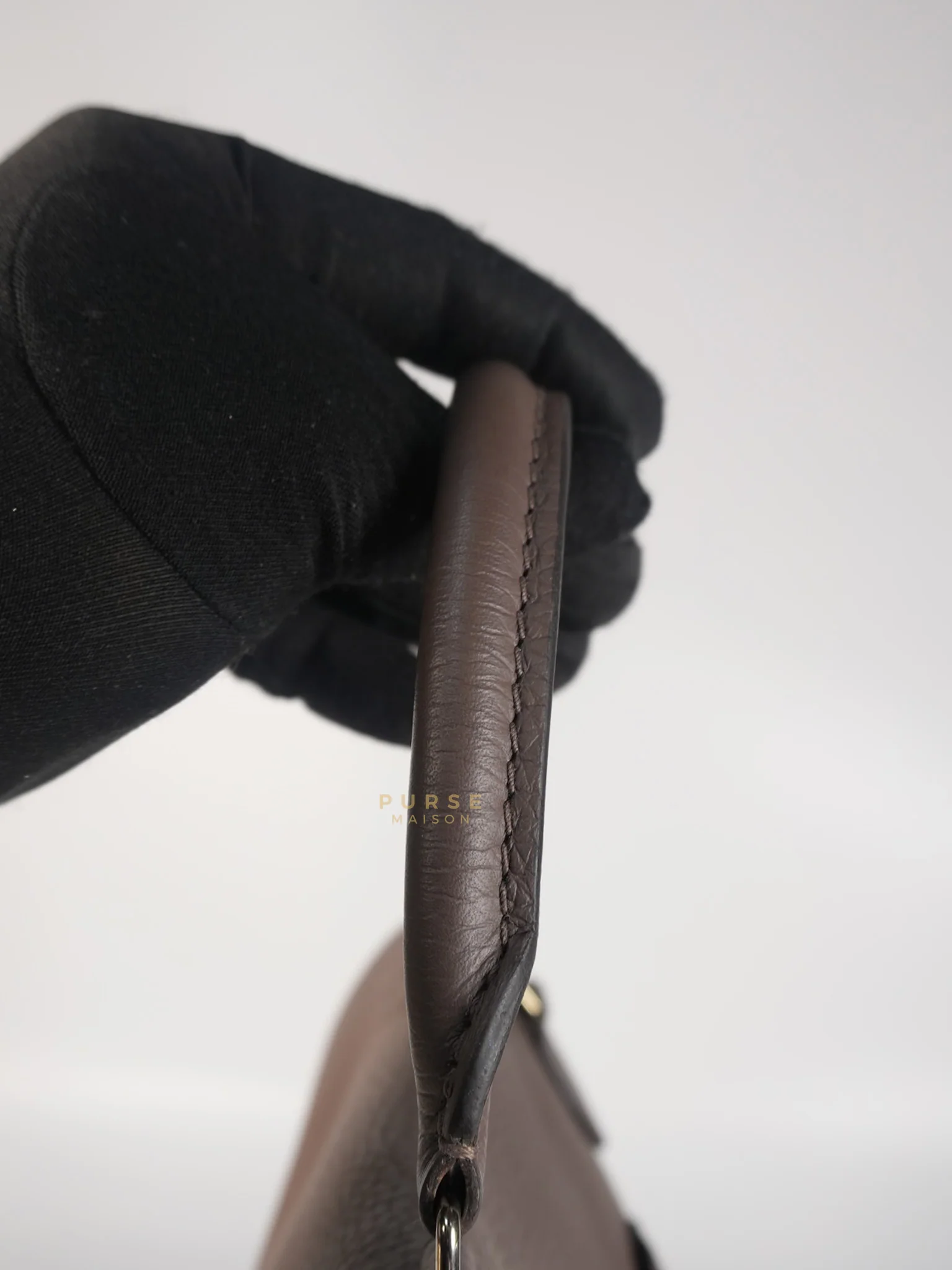 Louis Vuitton Volta Bag Taurillon Leather in Silver Hardware (Date Code: MI5115) - Image 18