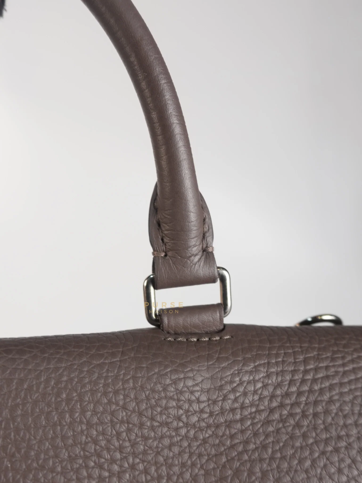Louis Vuitton Volta Bag Taurillon Leather in Silver Hardware (Date Code: MI5115) - Image 22