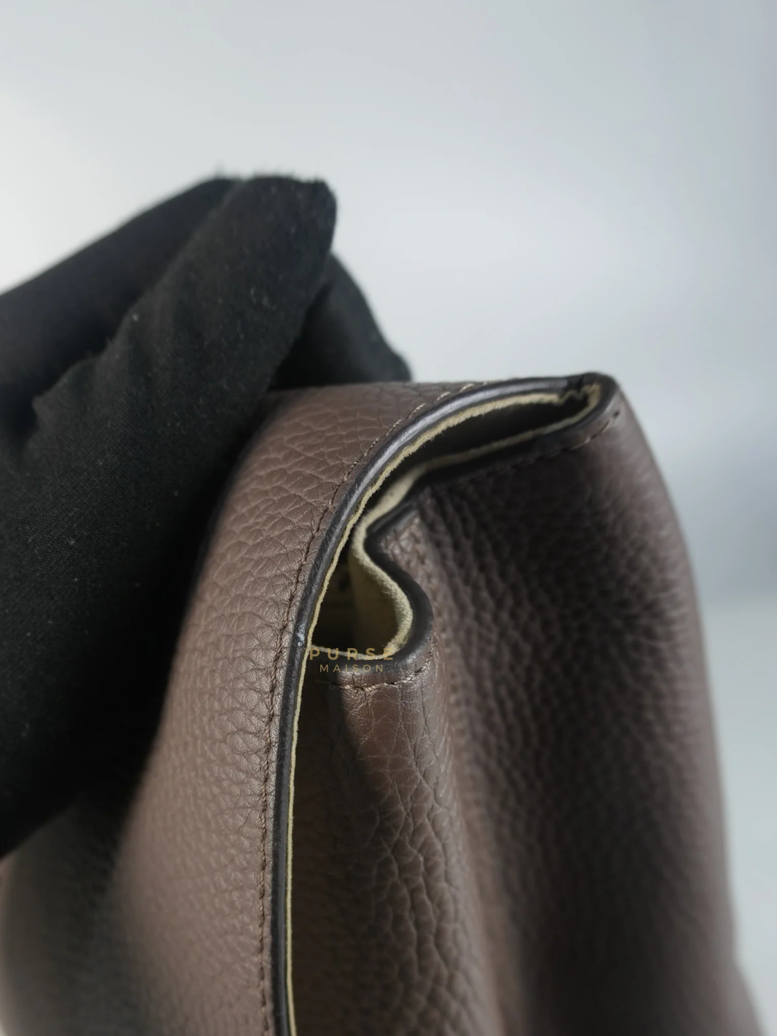 Louis Vuitton Volta Bag Taurillon Leather in Silver Hardware (Date Code: MI5115) - Image 25