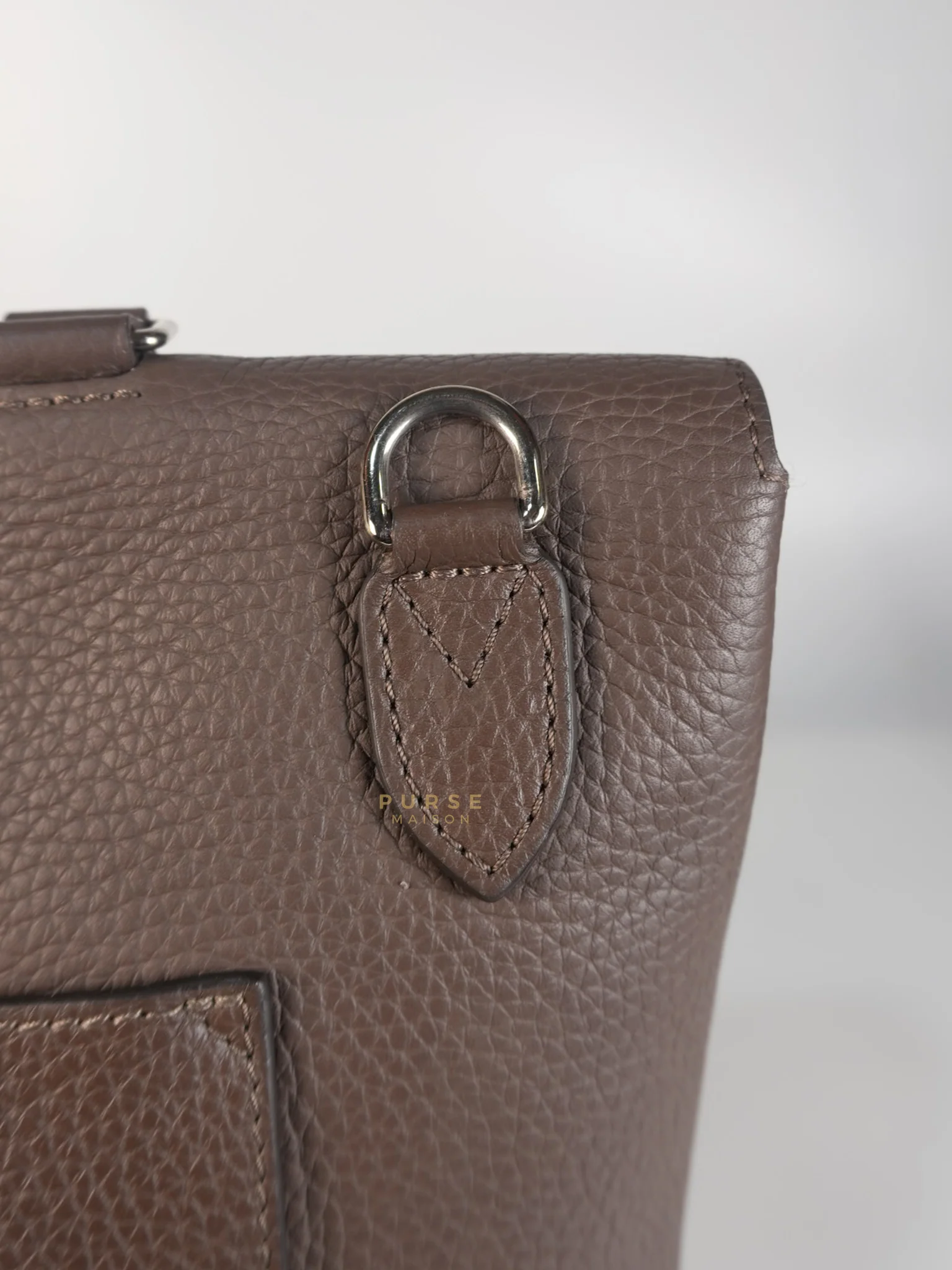 Louis Vuitton Volta Bag Taurillon Leather in Silver Hardware (Date Code: MI5115) - Image 26
