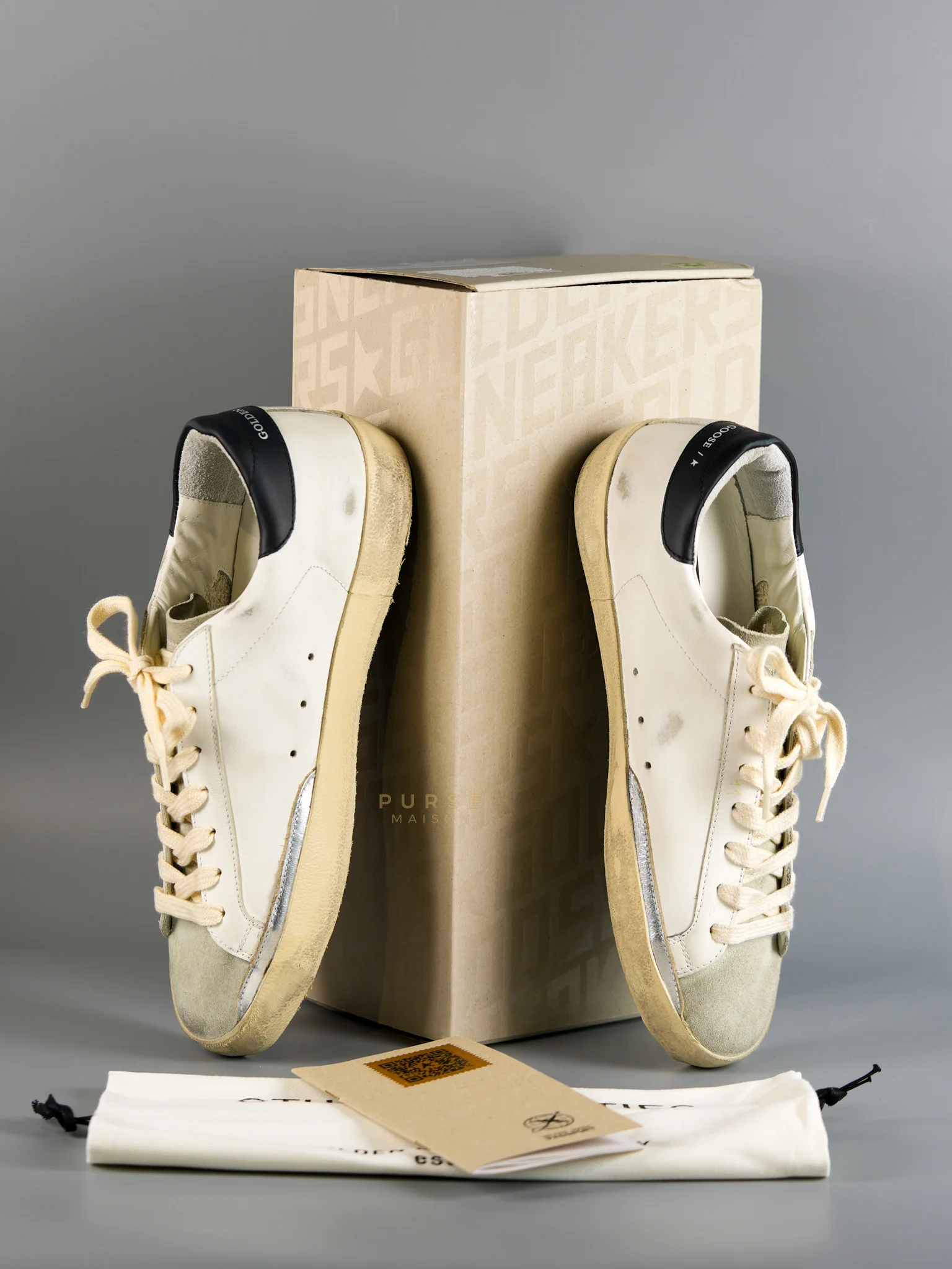 Golden Goose Superstar Suede Toe Leather Quarter Heel Skate Size 41 EU (25.5 cm) - Image 11