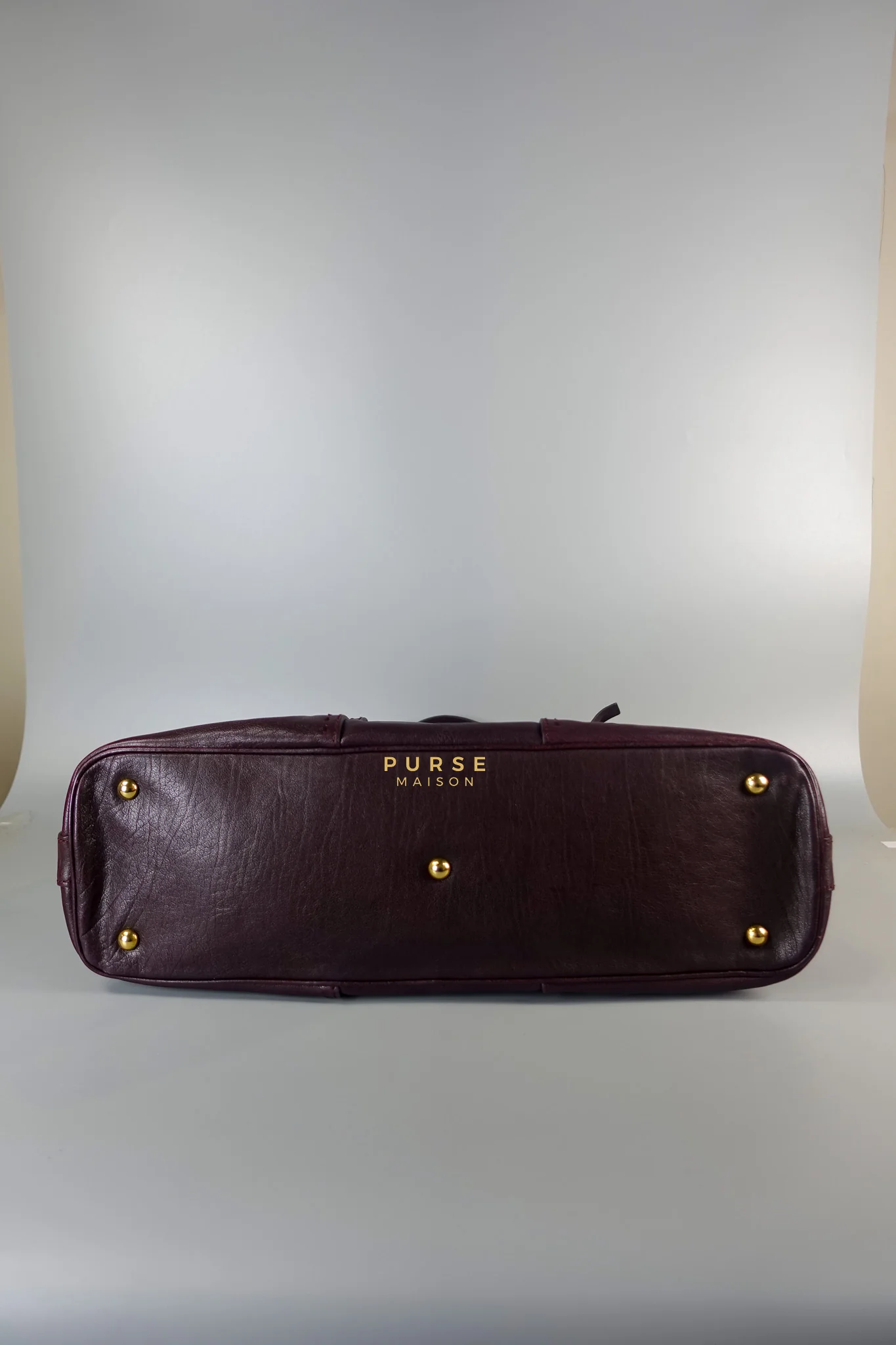 Yves Saint Laurent Muse in Purple Shoulder Bag - Image 10
