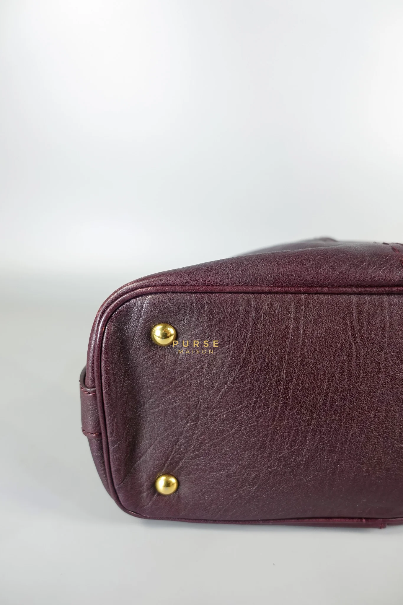 Yves Saint Laurent Muse in Purple Shoulder Bag - Image 16