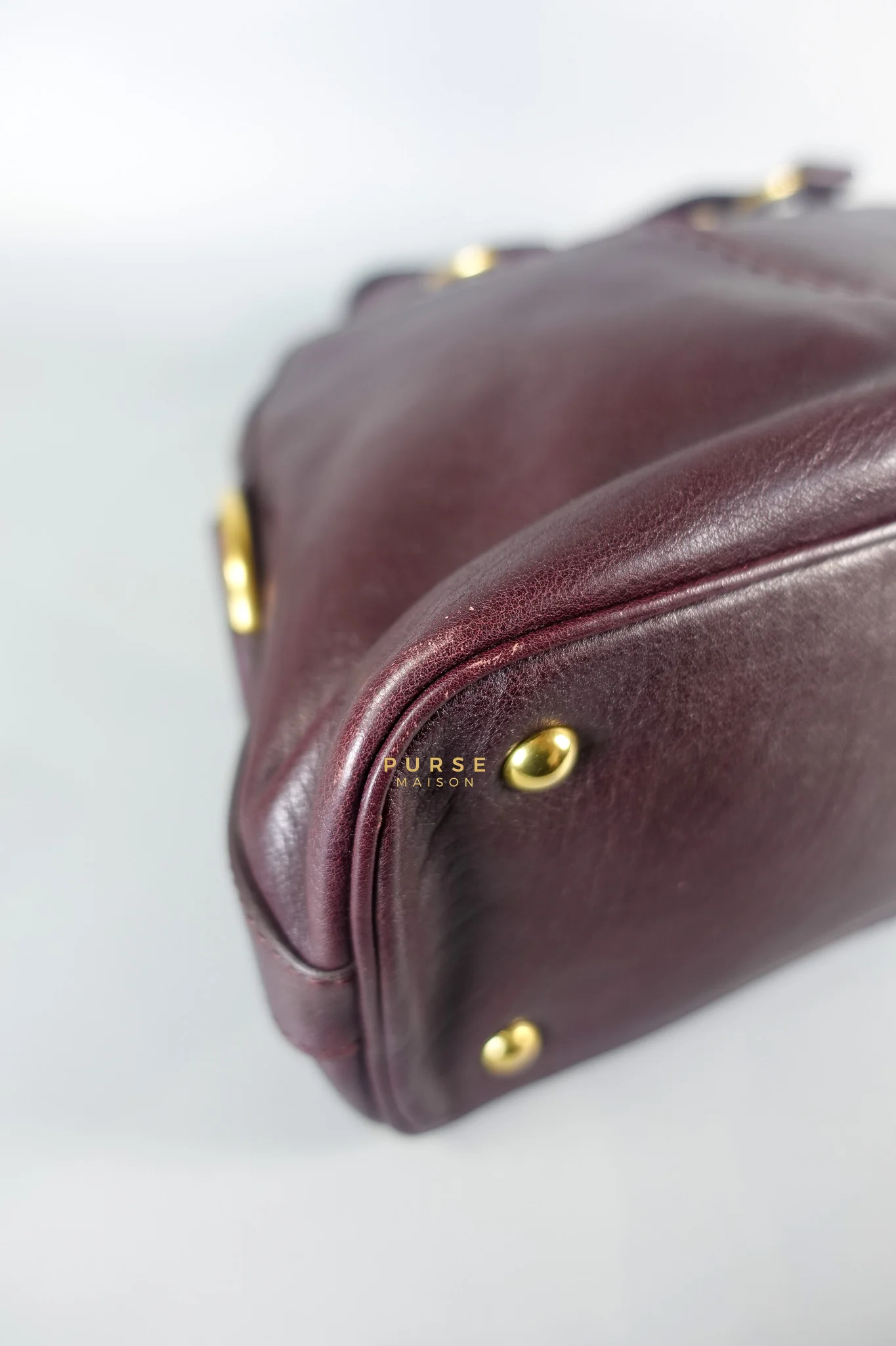 Yves Saint Laurent Muse in Purple Shoulder Bag - Image 17
