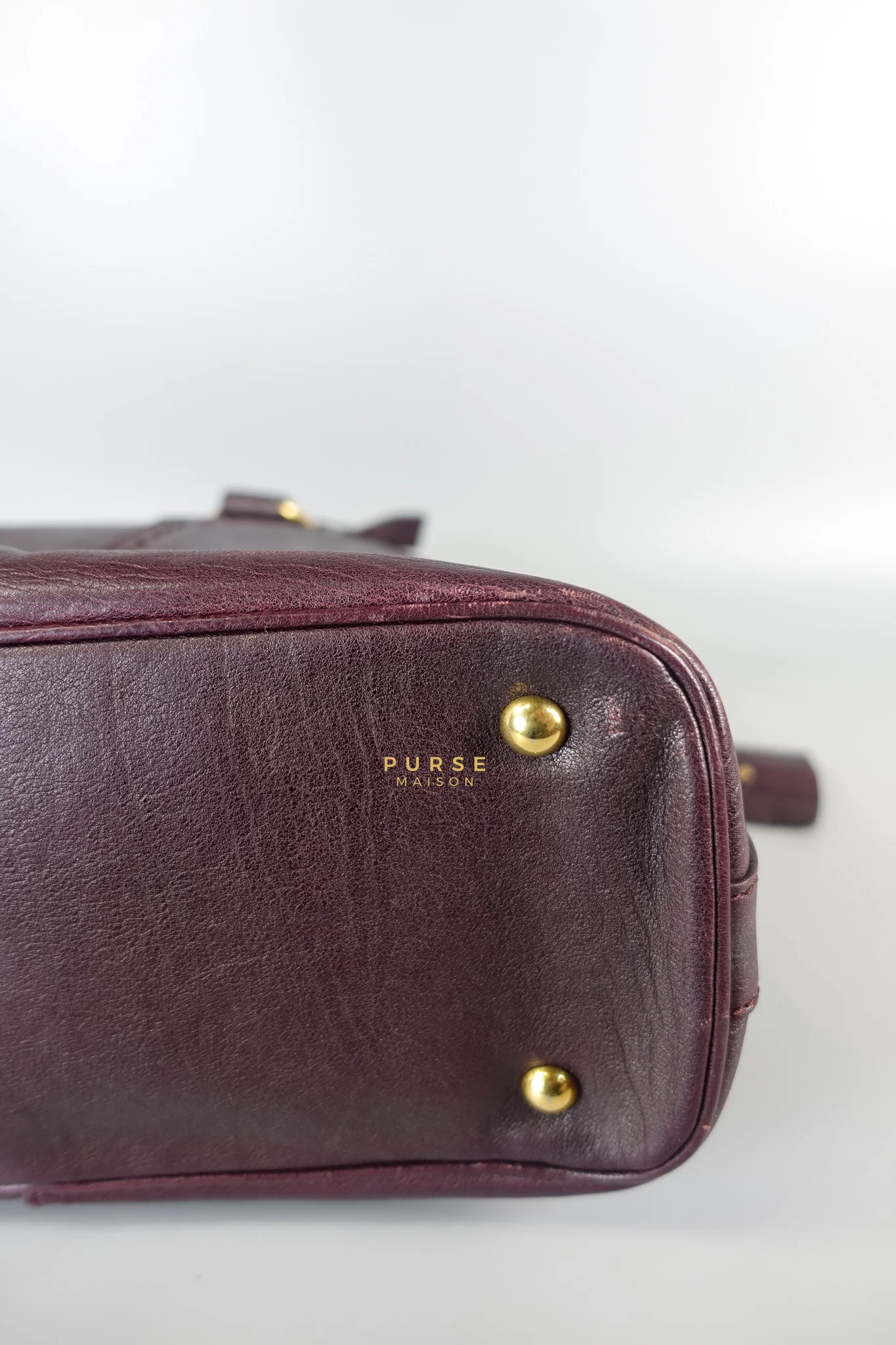 Yves Saint Laurent Muse in Purple Shoulder Bag - Image 18