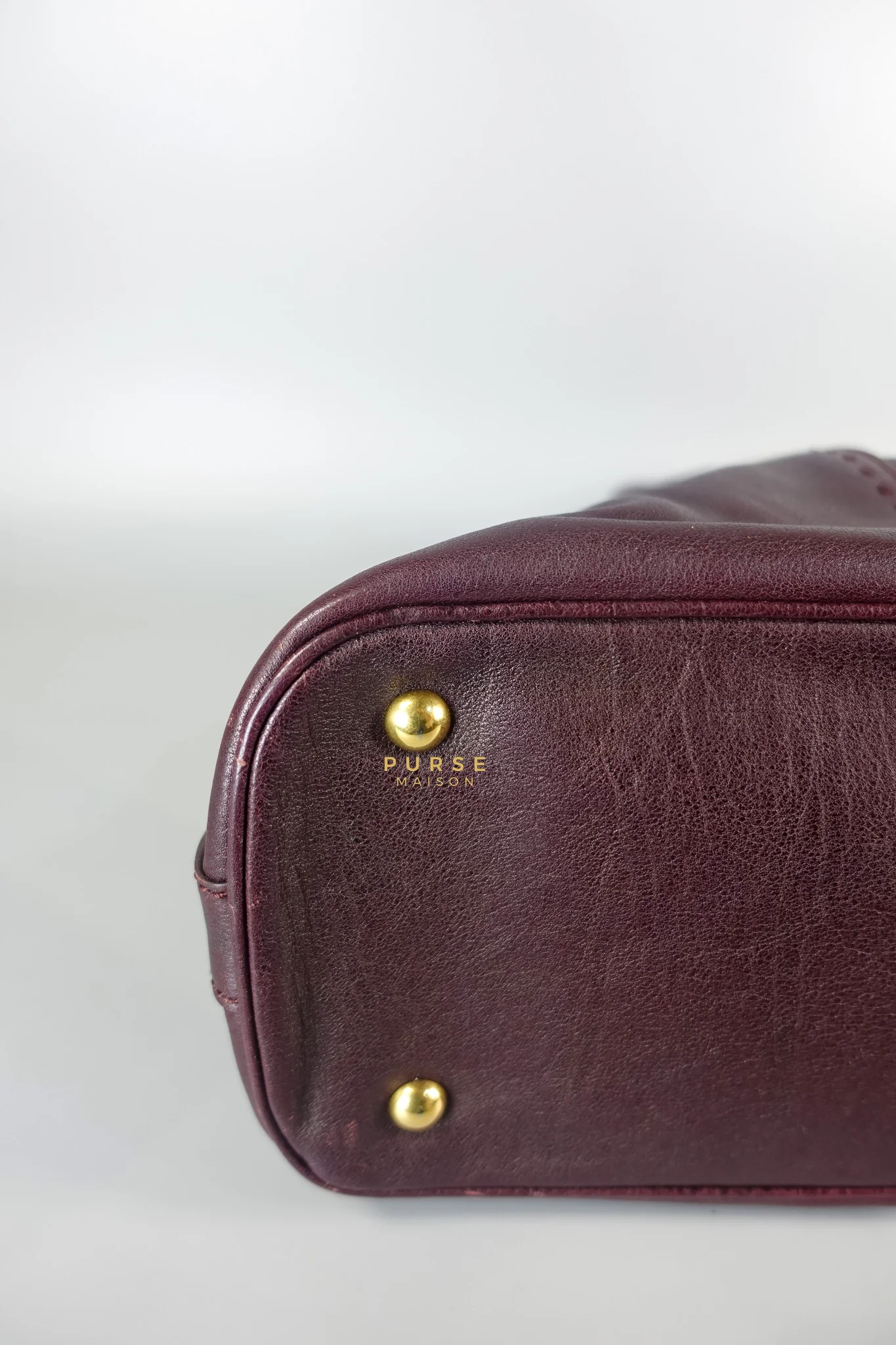 Yves Saint Laurent Muse in Purple Shoulder Bag - Image 20