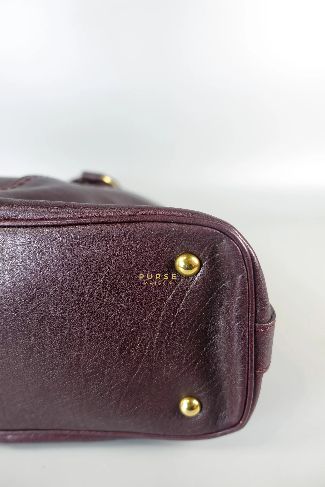Yves Saint Laurent Muse in Purple Shoulder Bag - Image 22