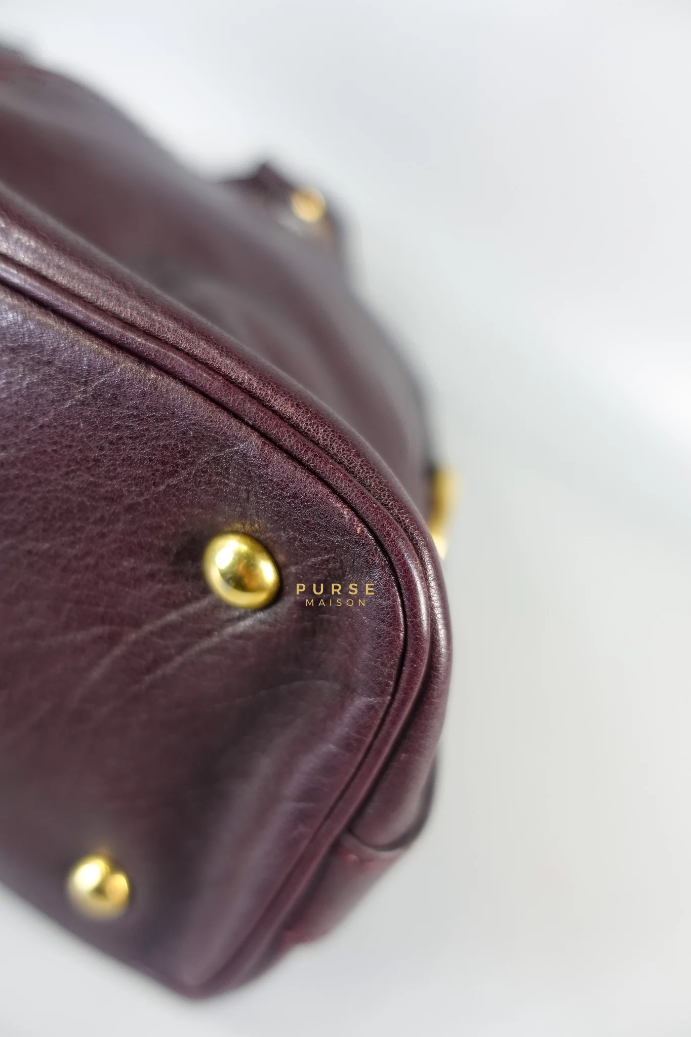 Yves Saint Laurent Muse in Purple Shoulder Bag - Image 23