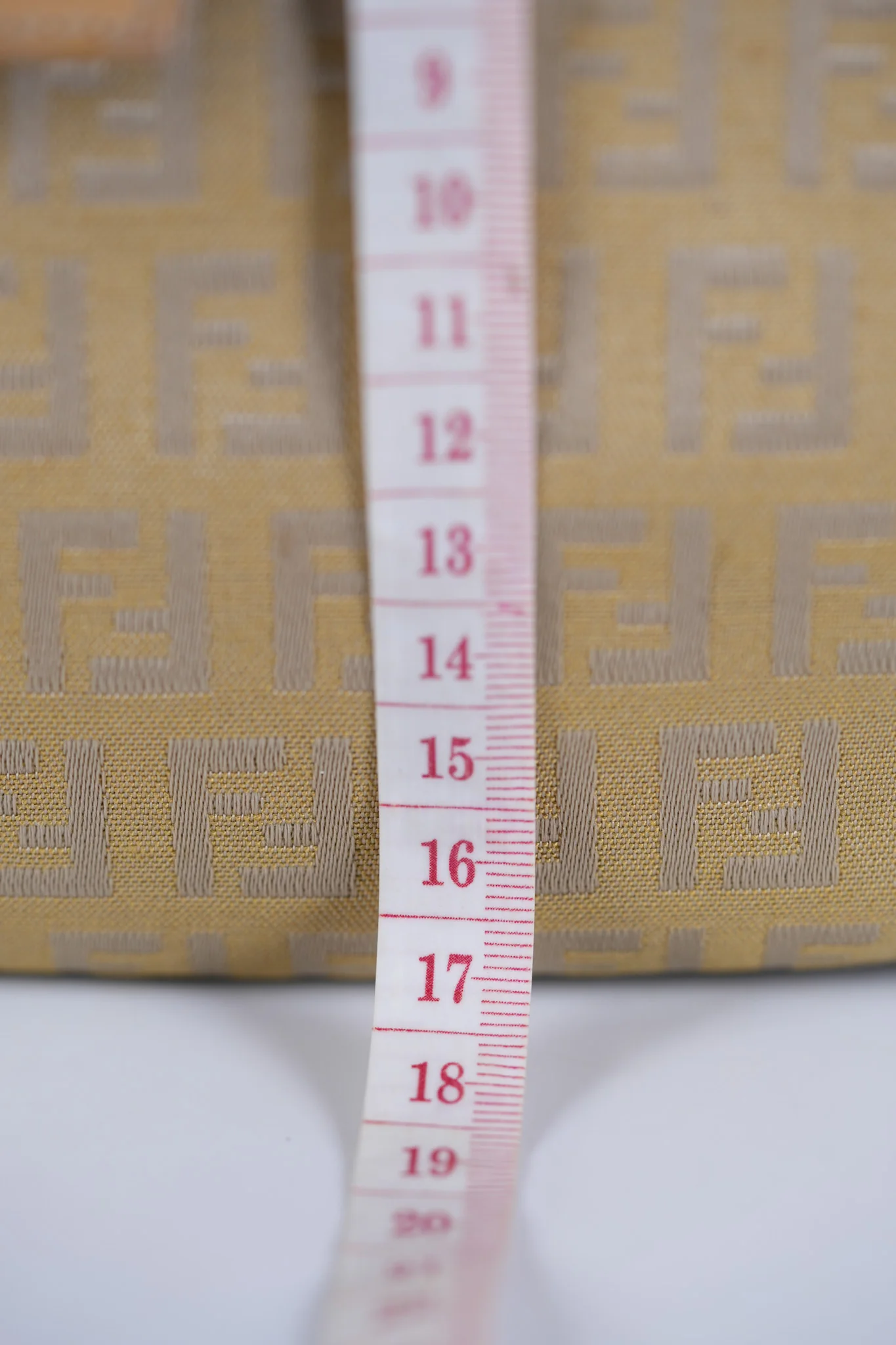 Fendi Zucchini Mamma Baguette Cloth Bag in Beige - Image 48